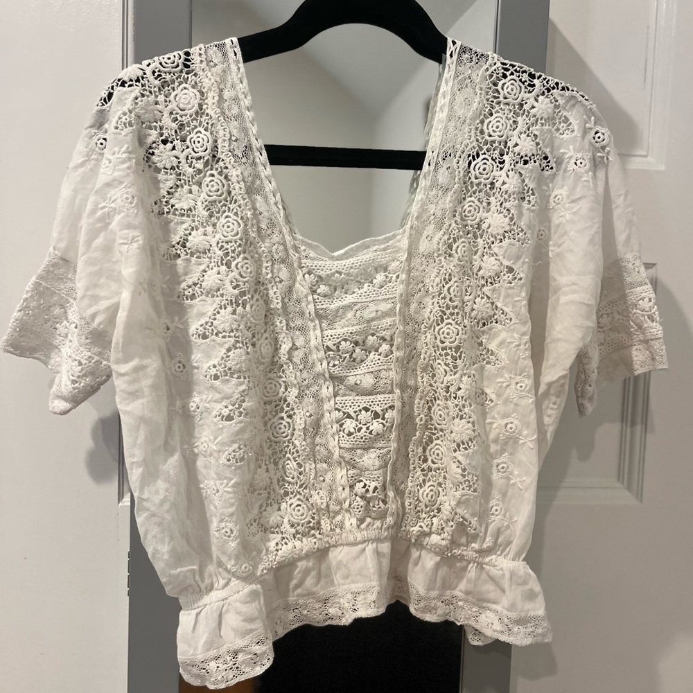 Love shack fancy blouse